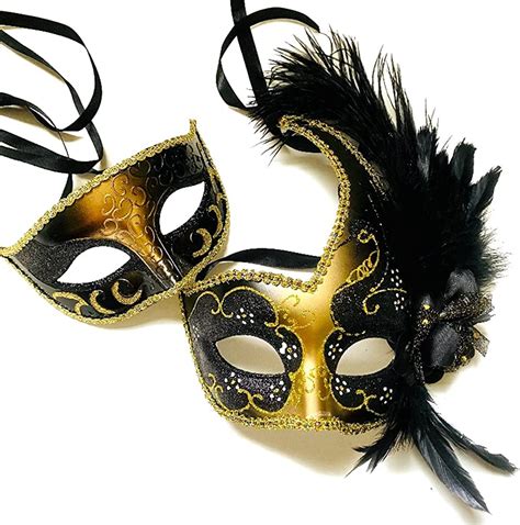 black and gold mask for masquerade ball